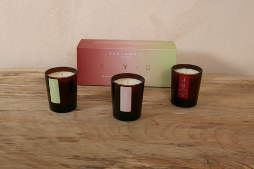 The ICONIC Collection Candle Gift Set