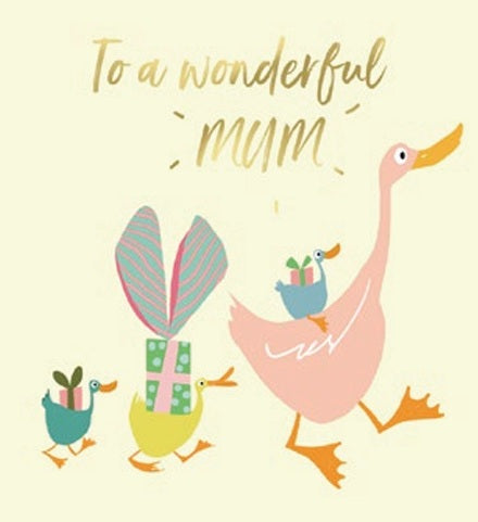 Wonderful Mum Birthday Card