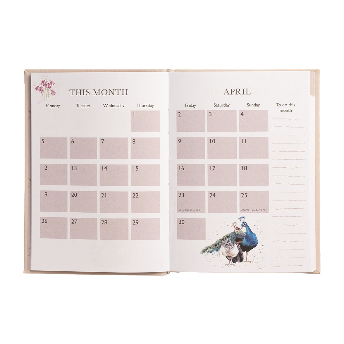 2027 Flexi Diary Planner