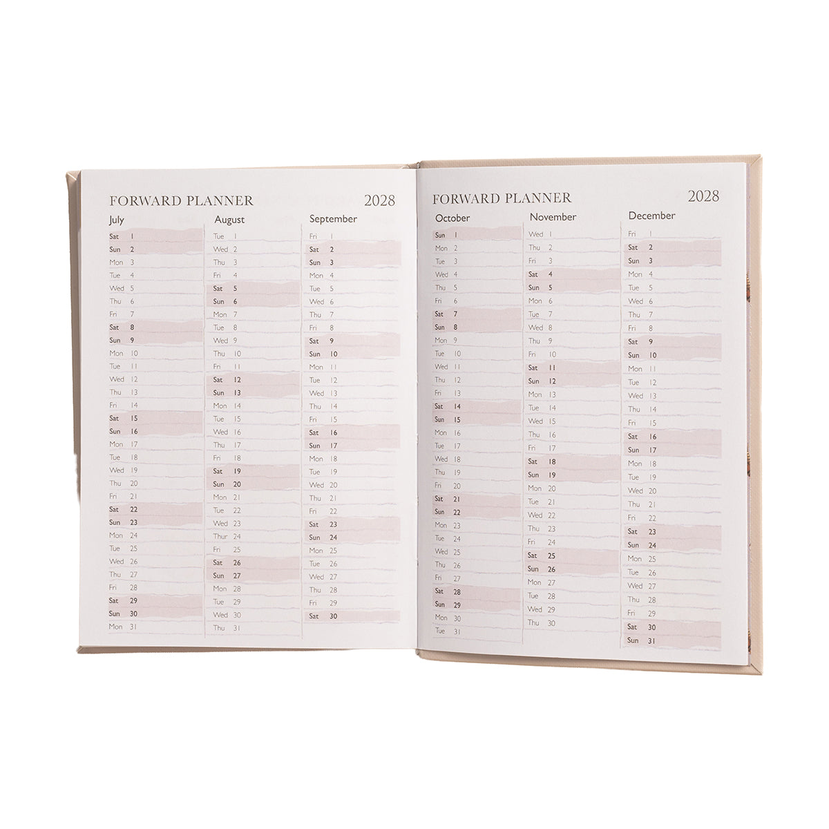 2027 Flexi Diary Planner