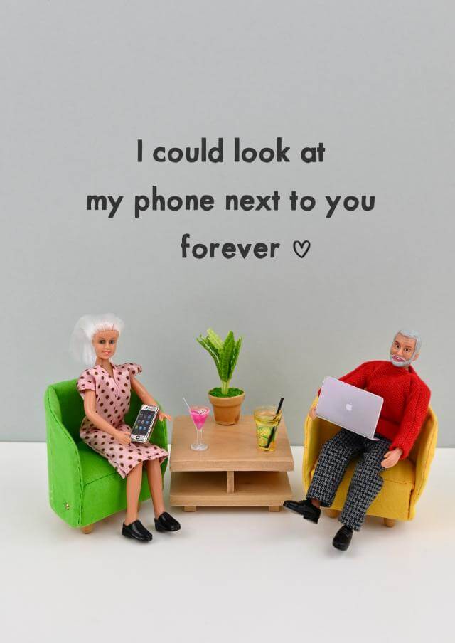Phone Valentine's Card
