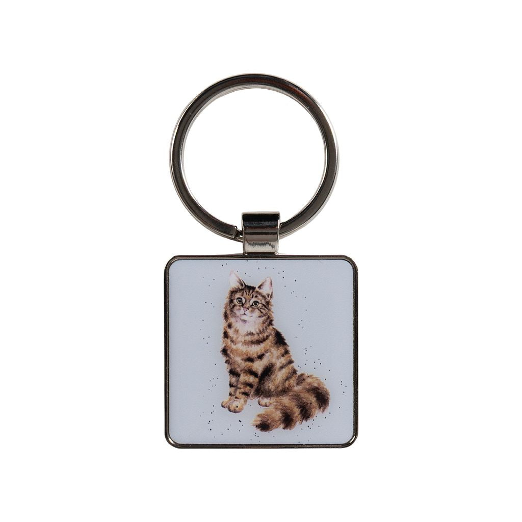 Feline Fabulous Cat Keyring