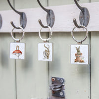 Close Up Pheasant Keyring