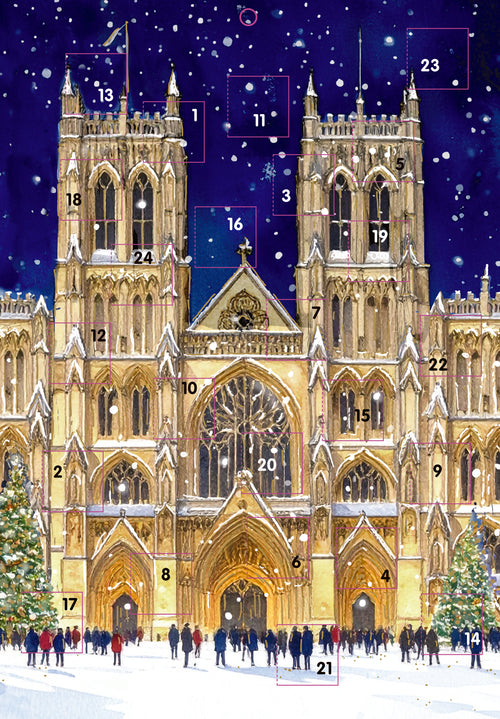 Exclusive Snowy Cathedral Advent Calendar