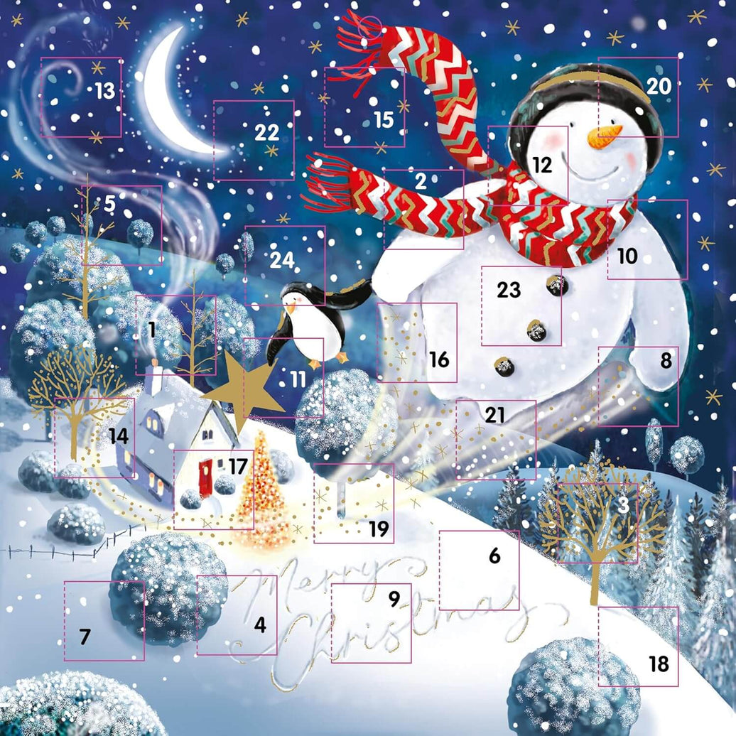Snowman Square Advent Calendar