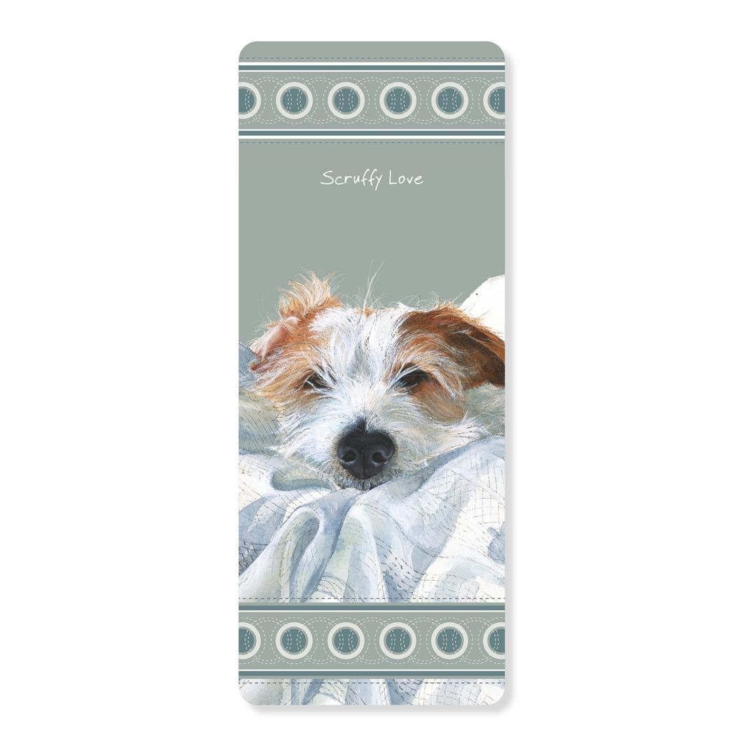 Rough Coat Jack Russell Bookmark - Scruffy Love
