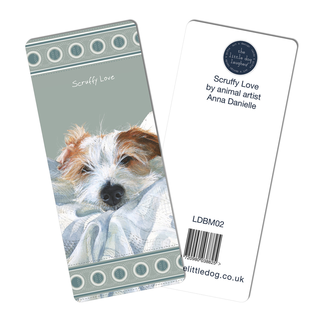 Rough Coat Jack Russell Bookmark - Scruffy Love