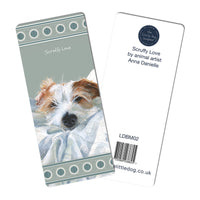 Rough Coat Jack Russell Bookmark - Scruffy Love