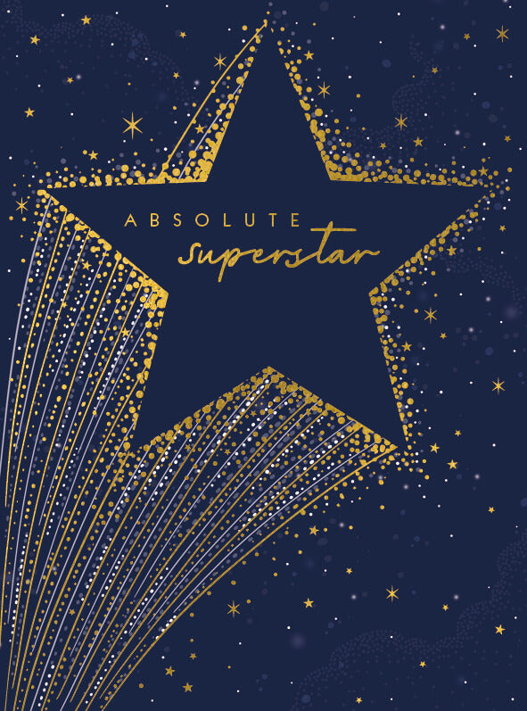 Absolute Superstar Greeting Card