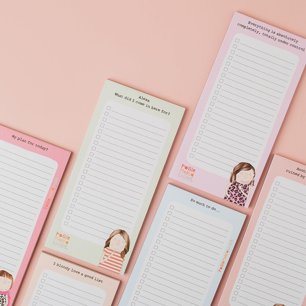 Listy Jots Bloody Good List Notepad