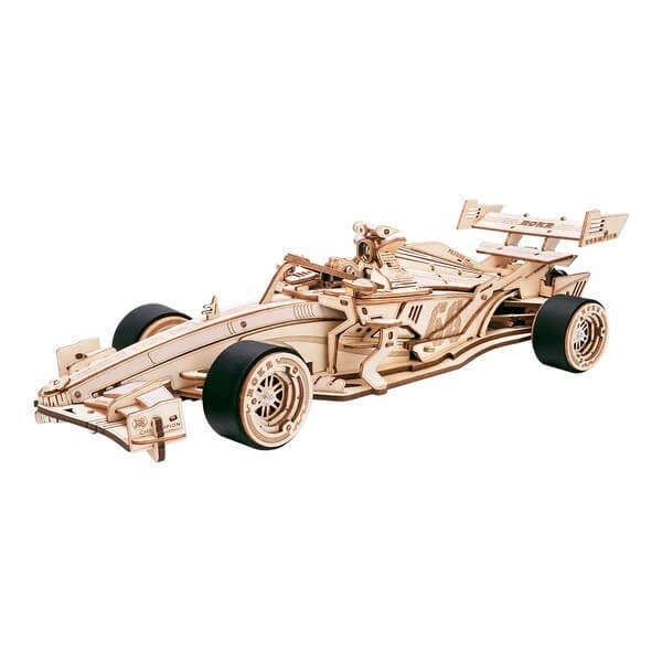 F1 Racing Car Wooden Model Kit