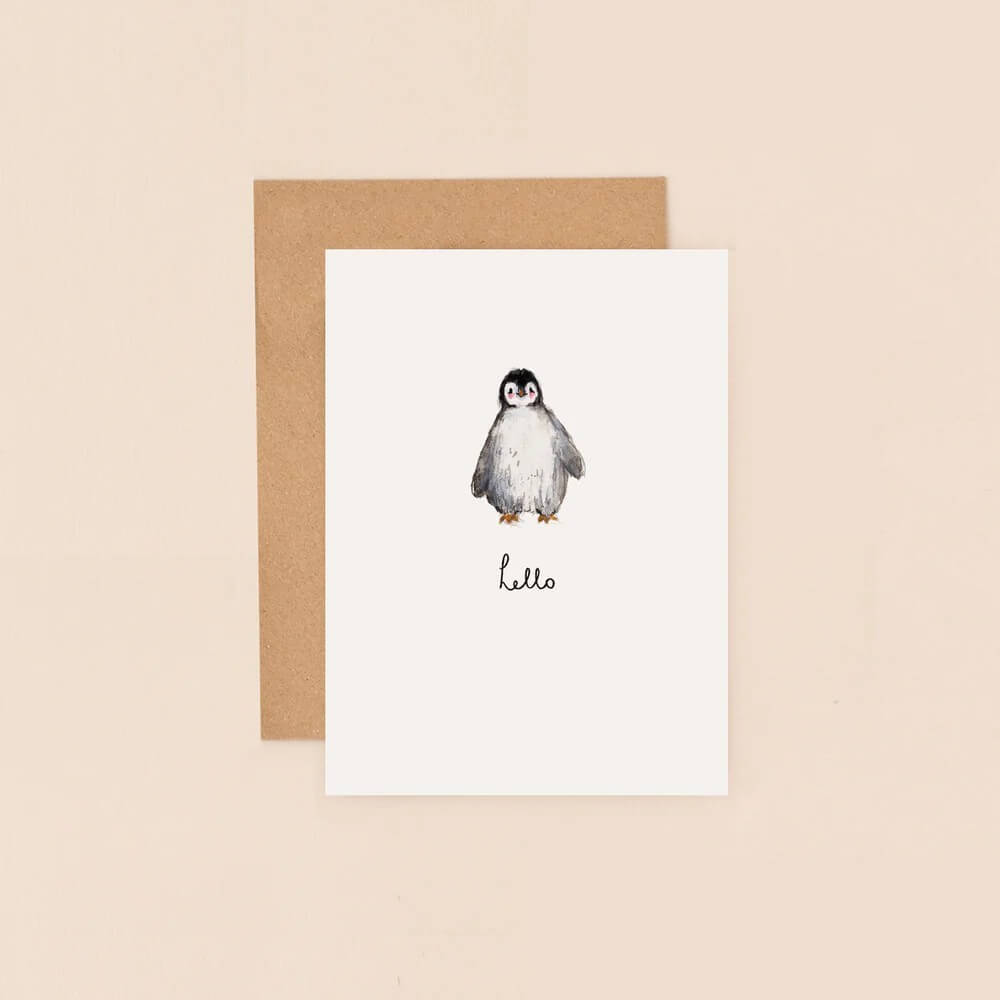 Penguin Greeting Card