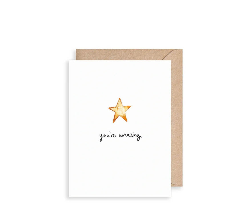 Star Greeting Card