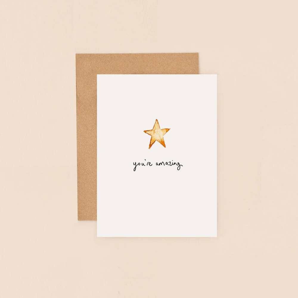 Star Greeting Card