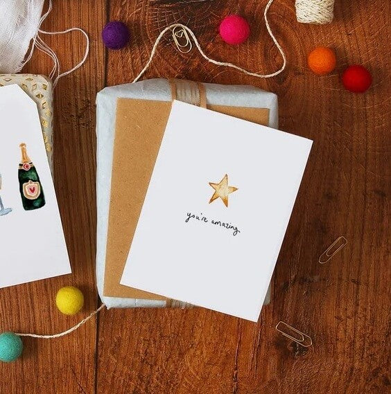 Star Greeting Card