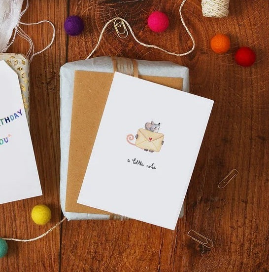 Mouse Greeting Card