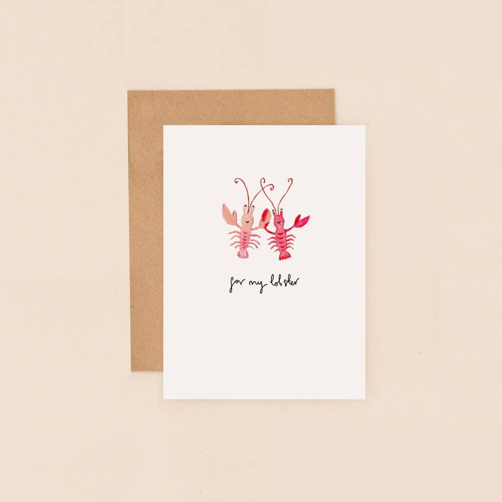 Lobster Greeting Card