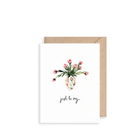 Vase of Flowers Greeting Card