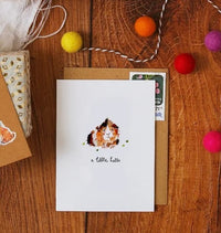 Guinea Pig Greeting Card