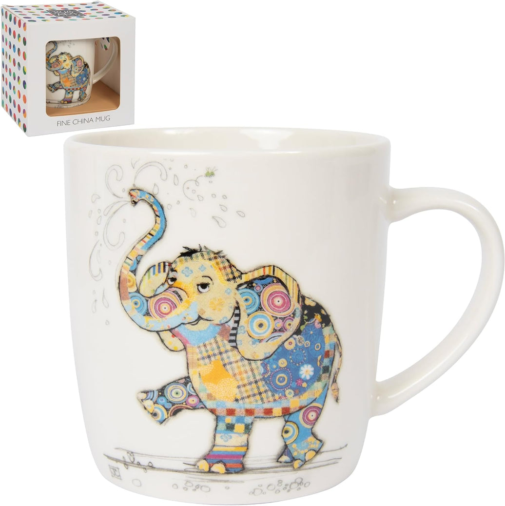 Bug Art Elephant Mug