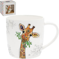 Bug Art Gina Giraffe Mug
