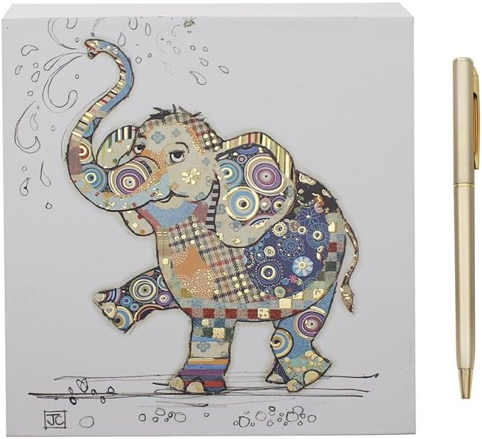 Bug Art Eddie Elephant Memo Pad