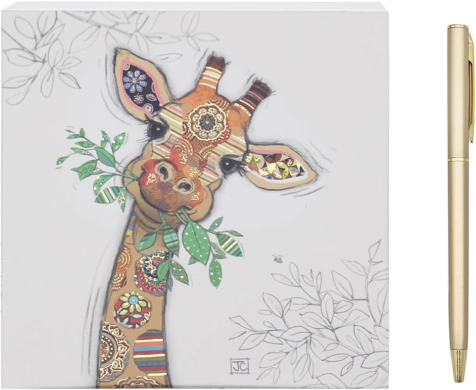 Bug Art Gina Giraffe Memo Pad
