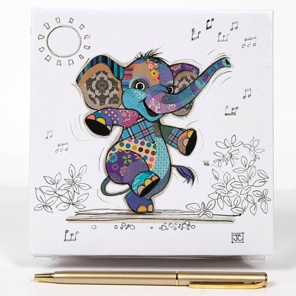 Bug Art Elly Elephant Memo Pad