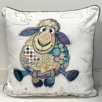 Bug Art Sheep Cushion