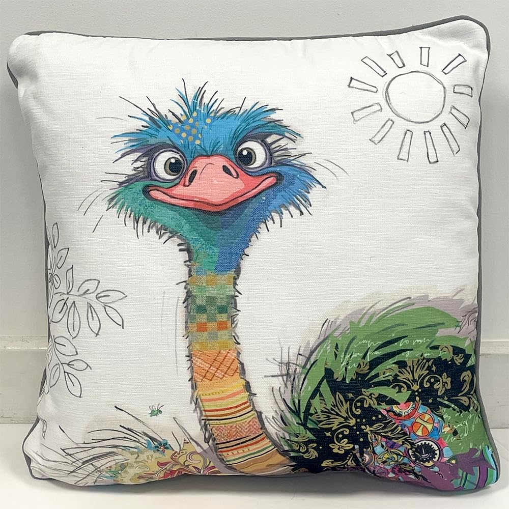 Bug Art Ostritch Cushion