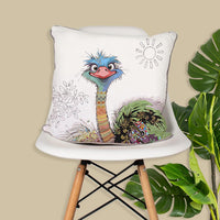 Bug Art Ostritch Cushion