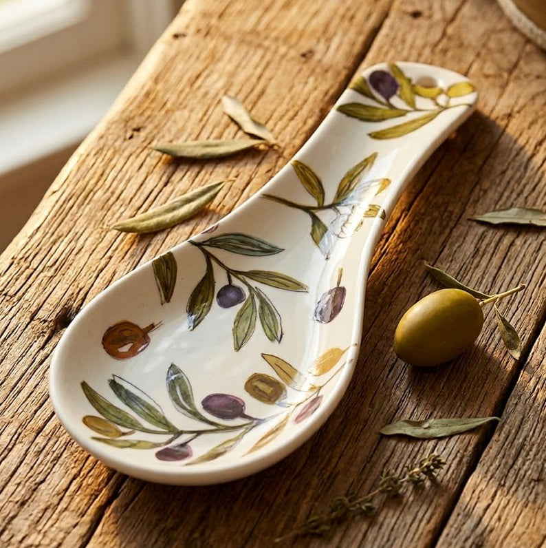 Olive Spoon Rest