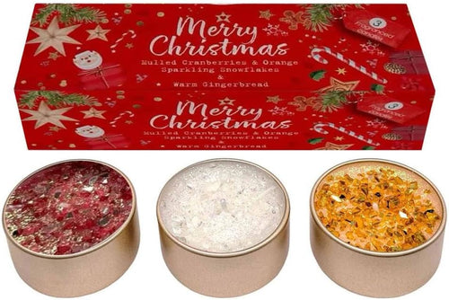 3 Fragranced Christmas Candles