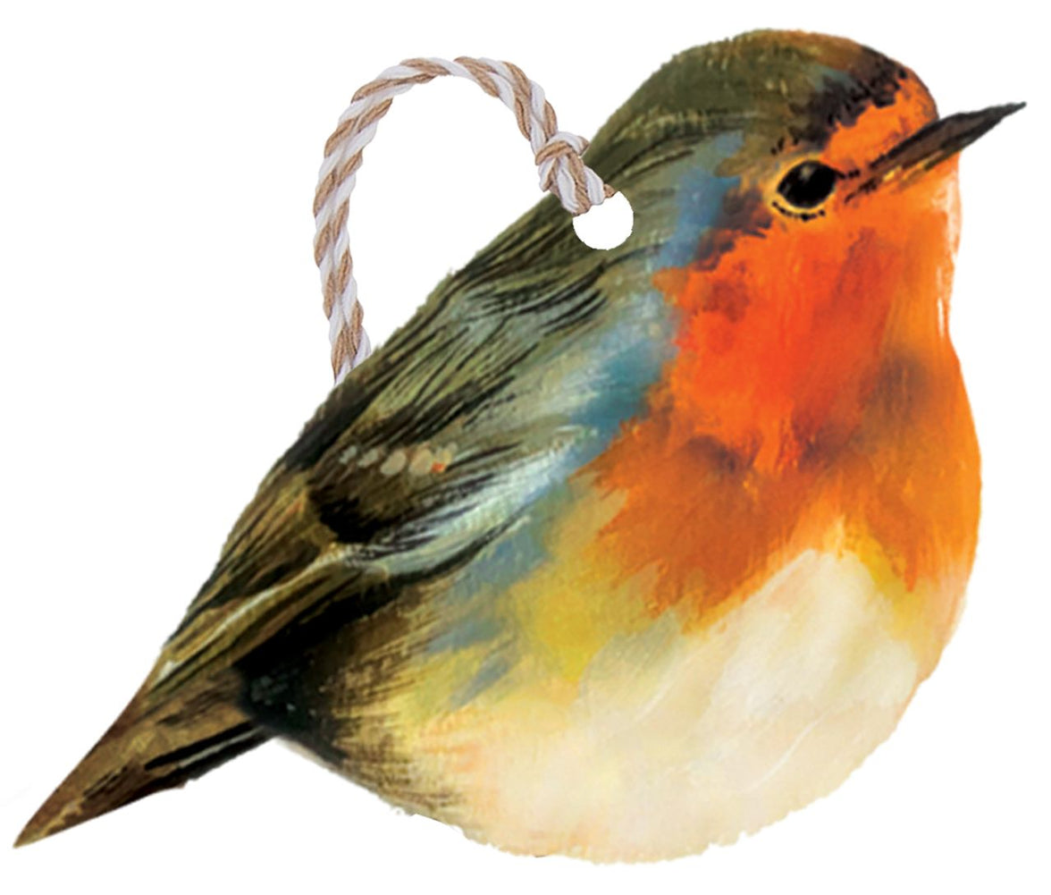 18 Robin Harmony Xmas Gift Tags