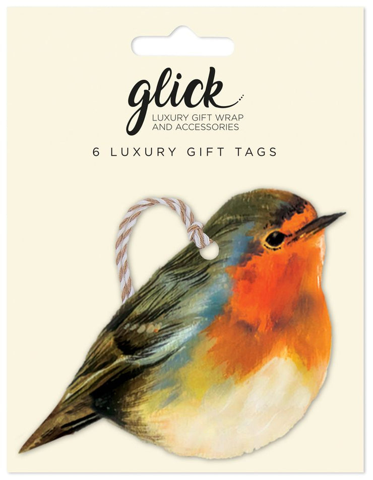 18 Robin Harmony Xmas Gift Tags