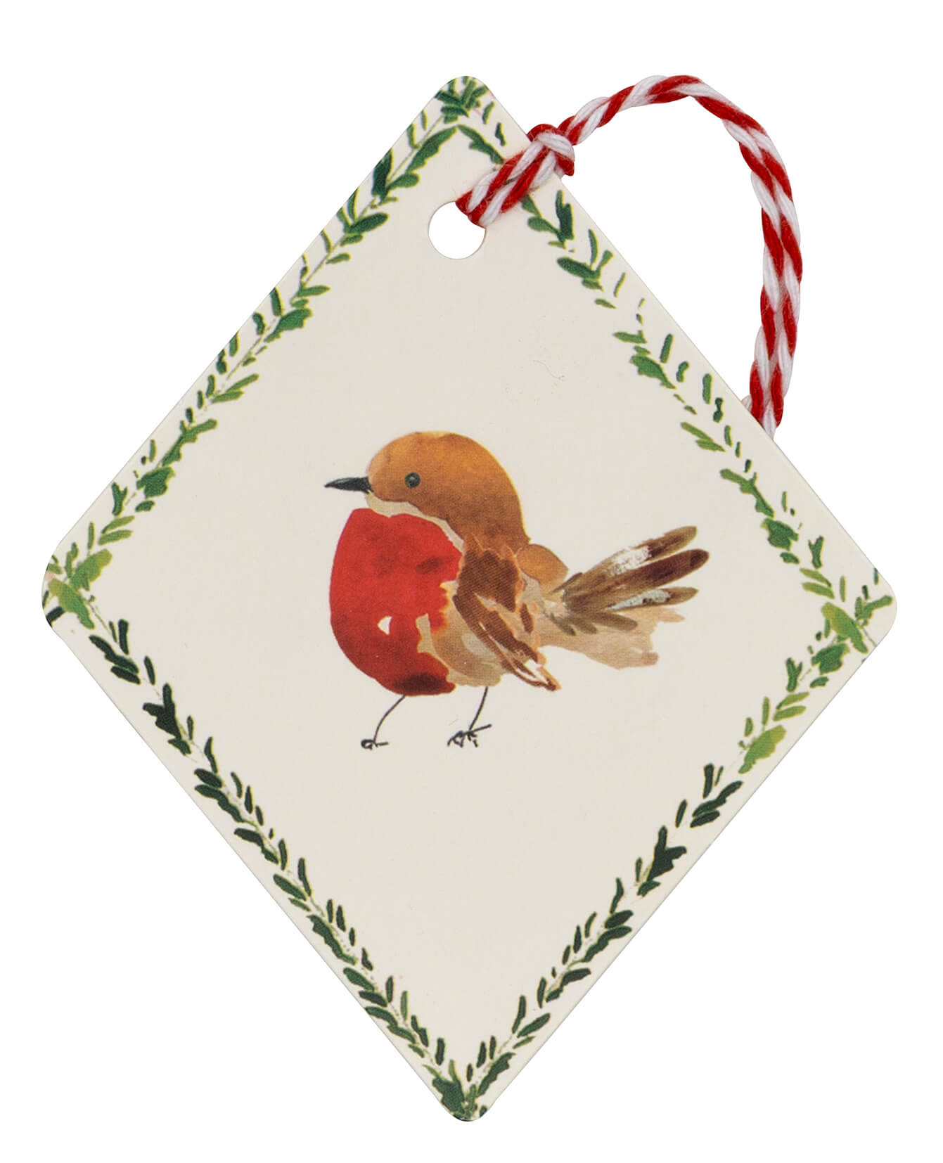 18 Robin Winter Weave Christmas Gift Tags