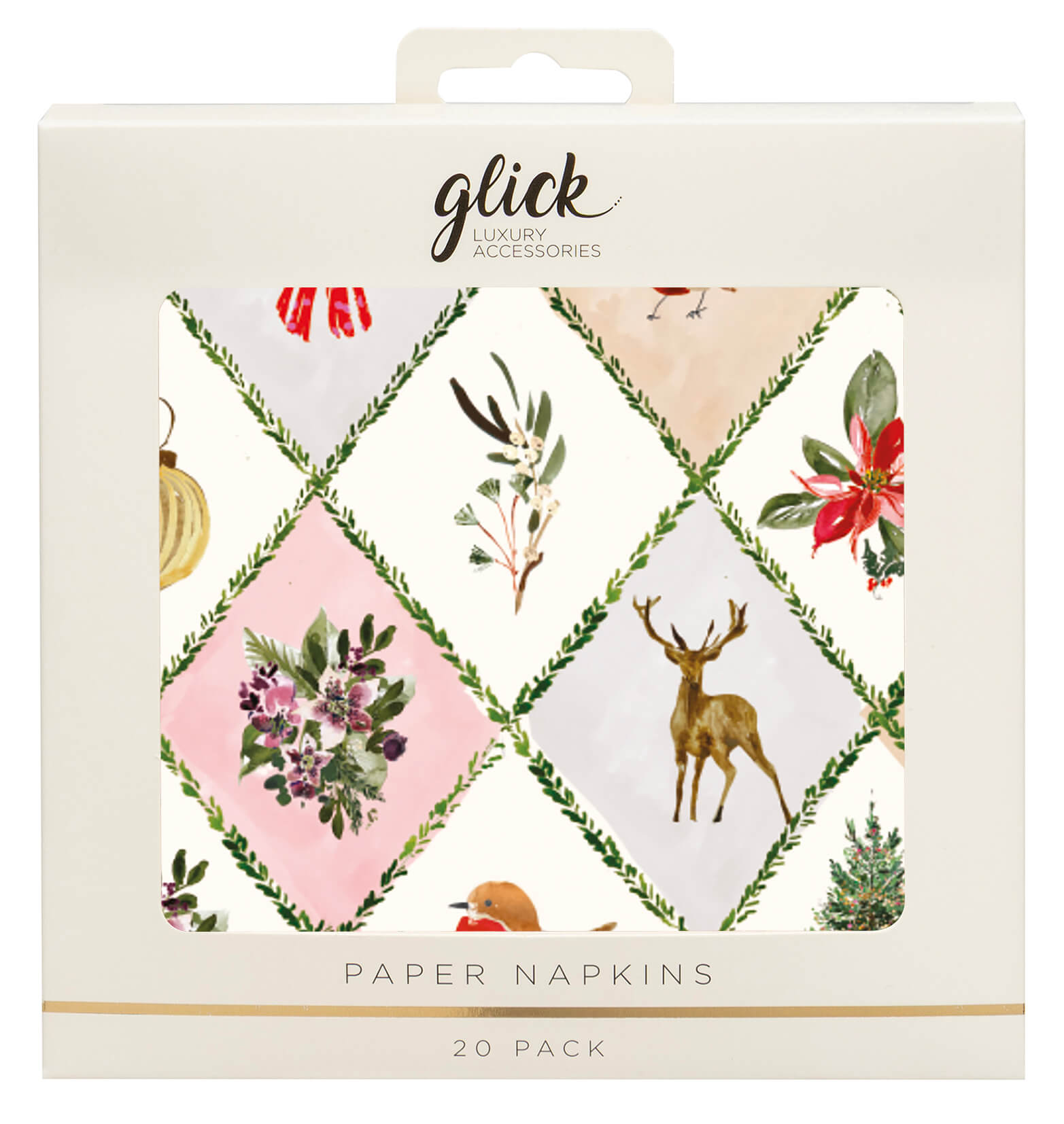Winter Weave Christmas Napkins