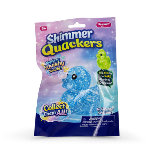 Shimmer Quackers Mystery Squishy Duck Toy