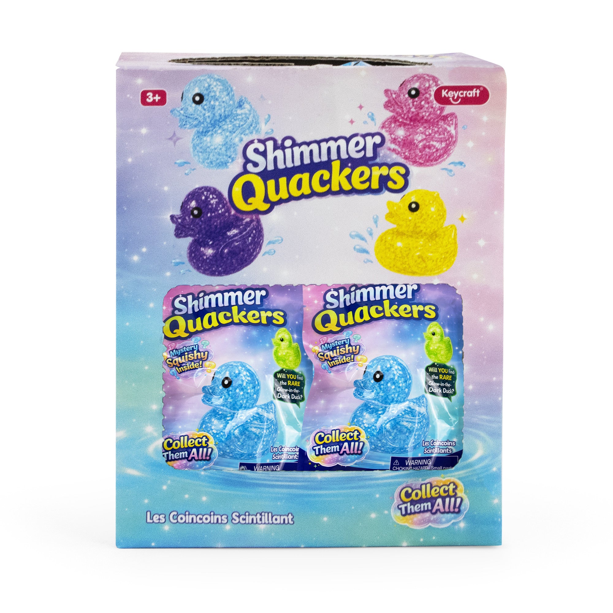 Shimmer Quackers Mystery Squishy Duck Toy