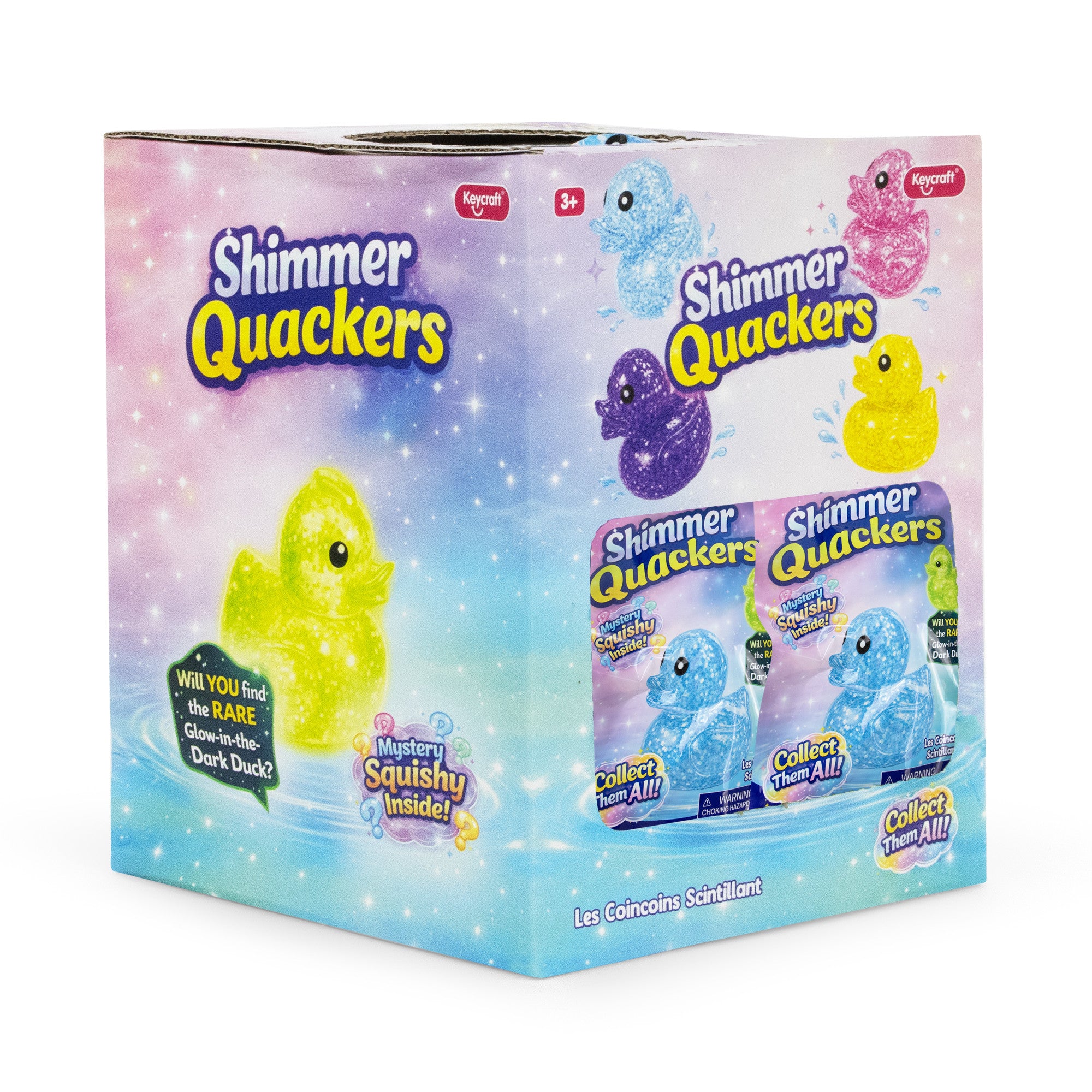 Shimmer Quackers Mystery Squishy Duck Toy