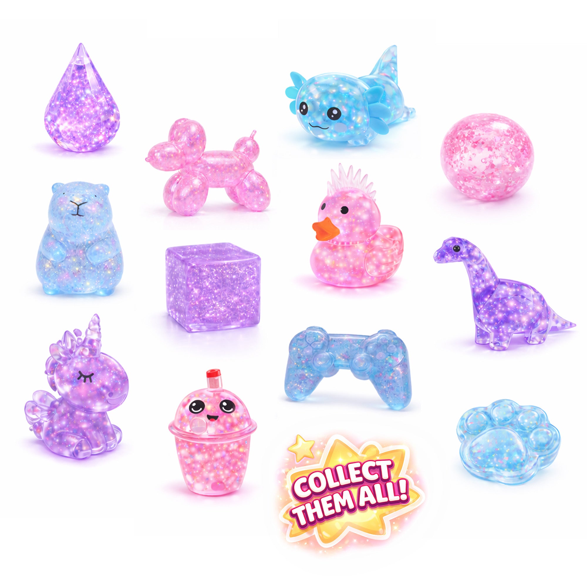 Squishy Gemz Mystery Sensory Toys