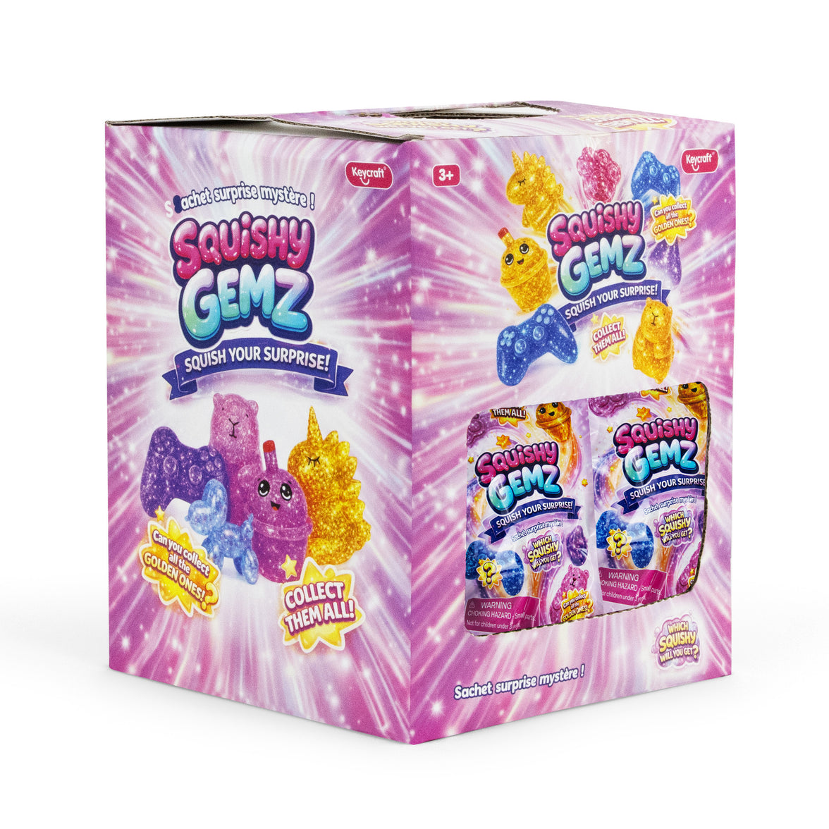Squishy Gemz Mystery Sensory Toys
