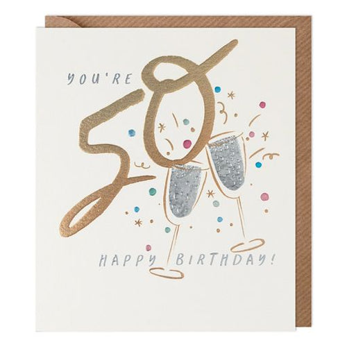 50th Birthday Card