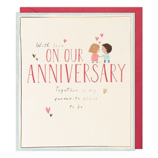Our Anniversary Card