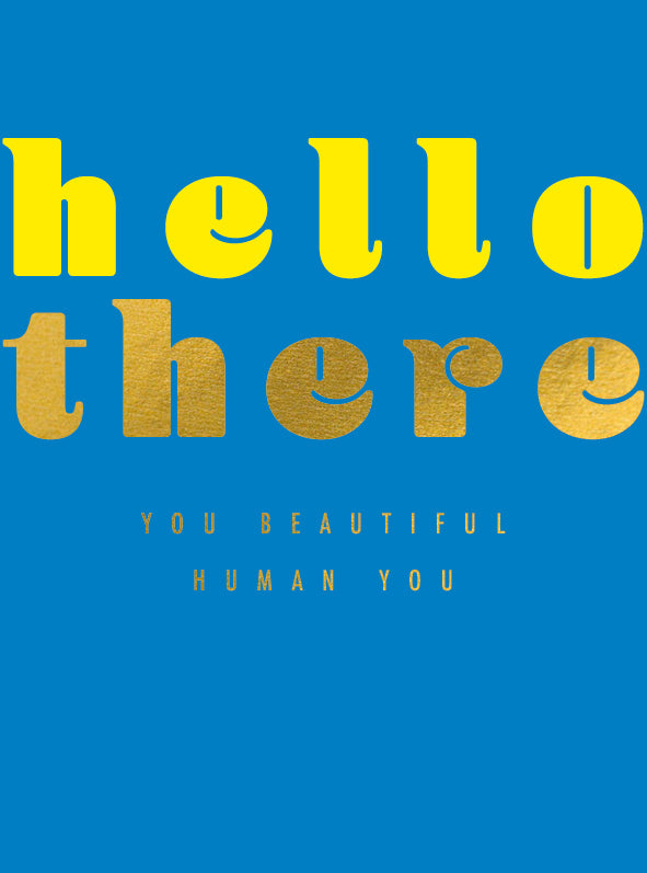 Beautiful Human Greeting Card