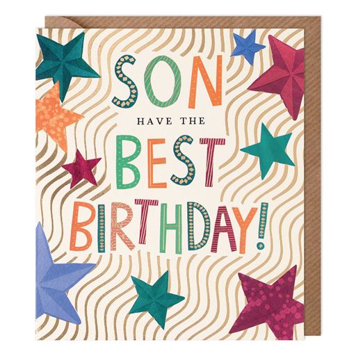 Son Best Birthday Card