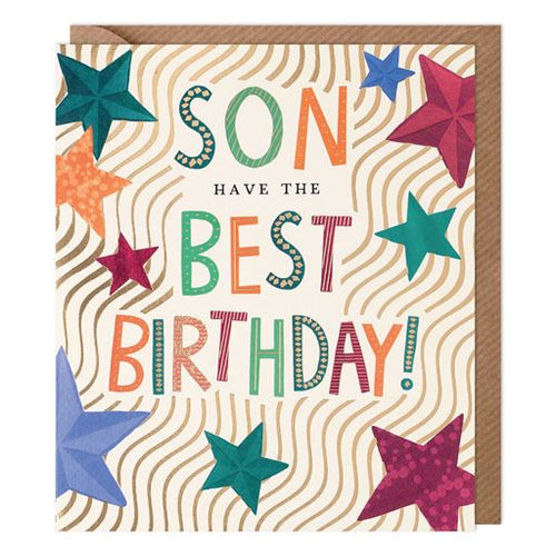 Son Best Birthday Card