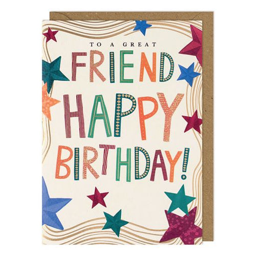 Friend Birthday Card