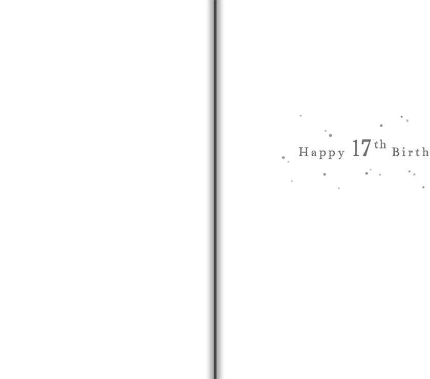 17th Balloons Birthday Card