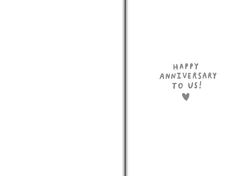 Husband Bean Anniversary Card